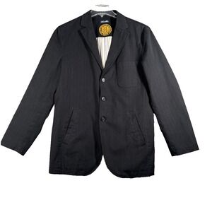 UCLA Bruins Blazer Men‎ 50 Black Stripe Sport Coat Crest Logo Neutral Vintage